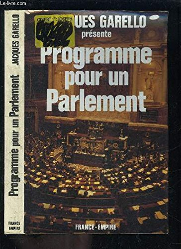 Programme pour un Parlement
