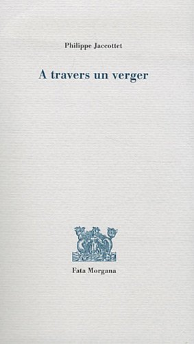 a travers un verger