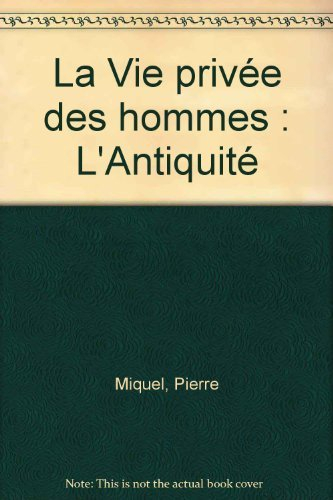 L'Antiquité