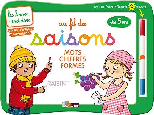 Au fil des saisons : mots, chiffres, formes : dès 5 ans