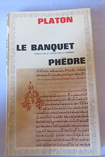 banquet le - phedre traduction et notes par e chambry