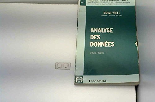 analyse des données (collection Économie et statistiques avancées)