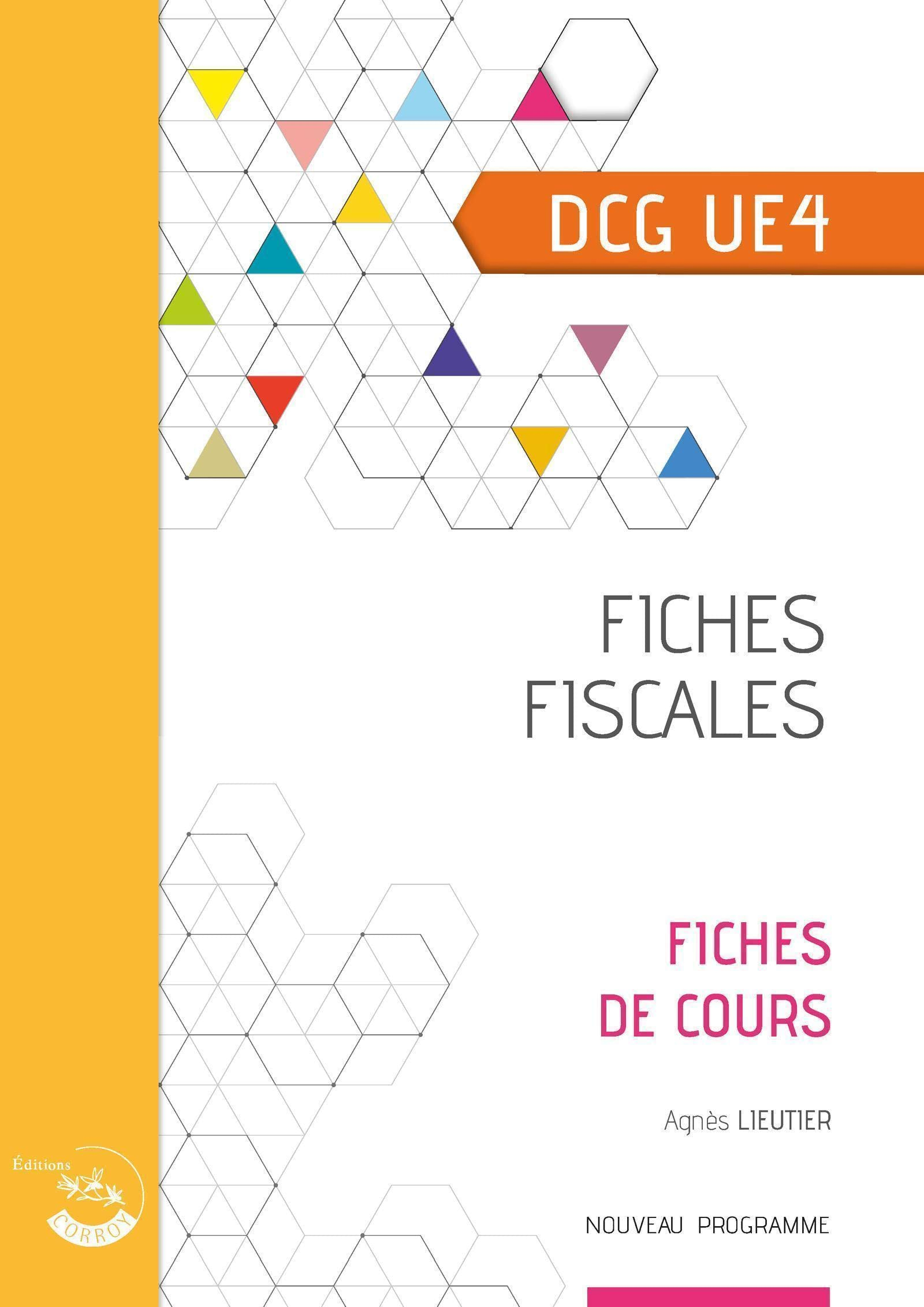 Fiches fiscales, DCG UE4 : fiches de cours