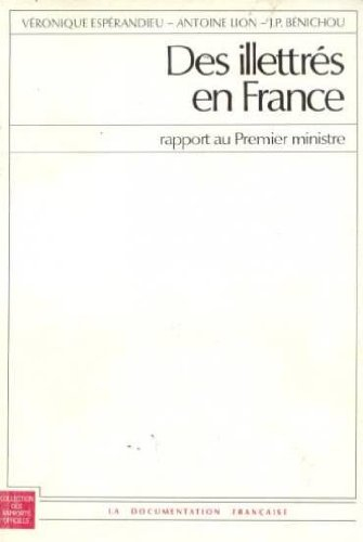 Des illettrés en France : Rapport au premier Ministre