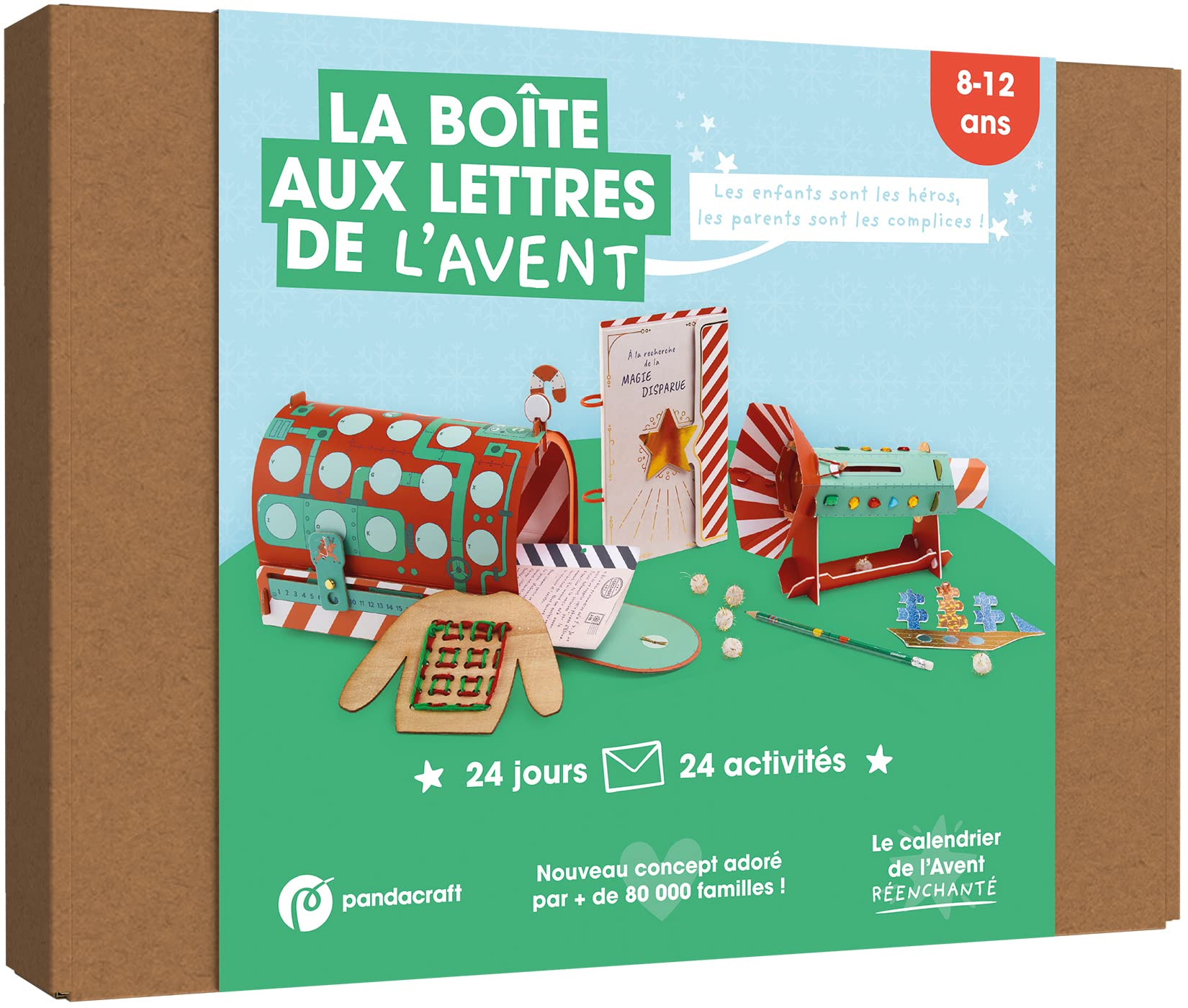Boîte aux Lettres de l'Avent : A la Recherche de la Magie Disparue ! : Calendrier de l'Avent 8+