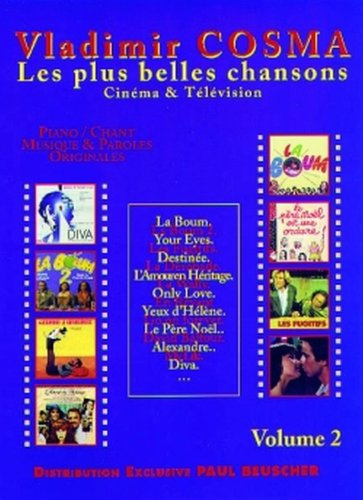 Vladimir Cosma - les plus belles chansons - cinema et télévision - volume 2