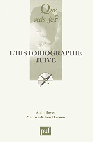 L'historiographie juive