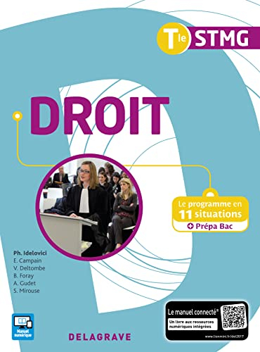 Droit terminale STMG : le programme en 11 situations + prépa bac