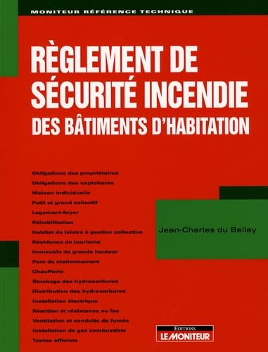 Règlement de sécurité incendie des bâtiments d'habitation