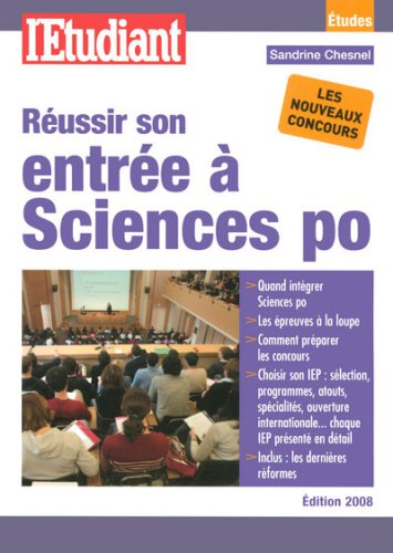 Réussir son entrée à Sciences Po