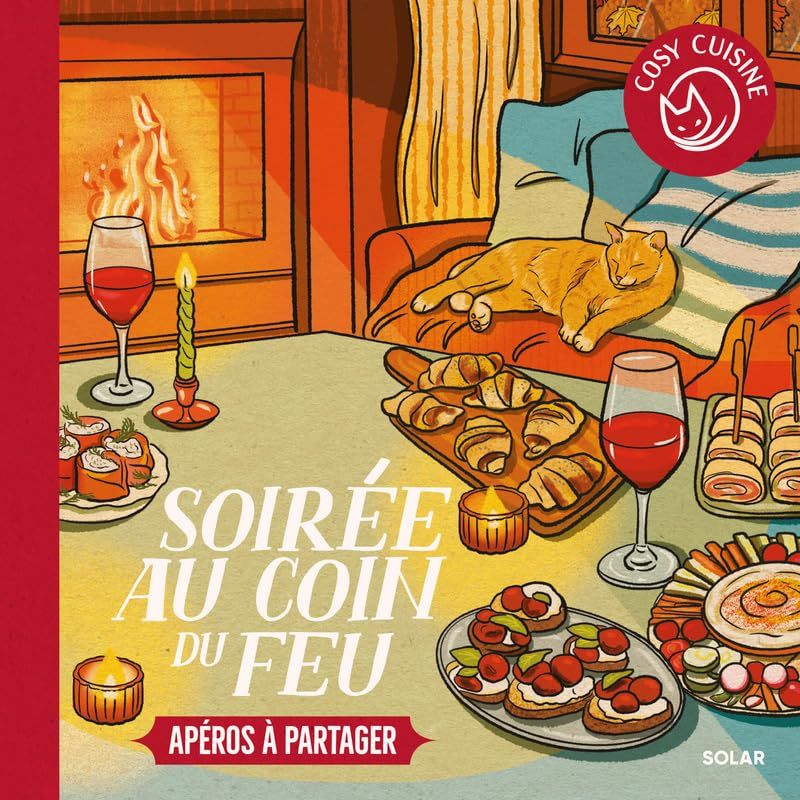 Soirée au coin du feu : apéros à partager
