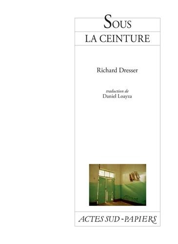 Sous la ceinture