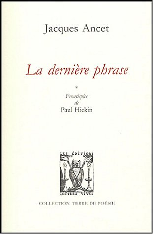 La dernière phrase. On cherche quelqu'un