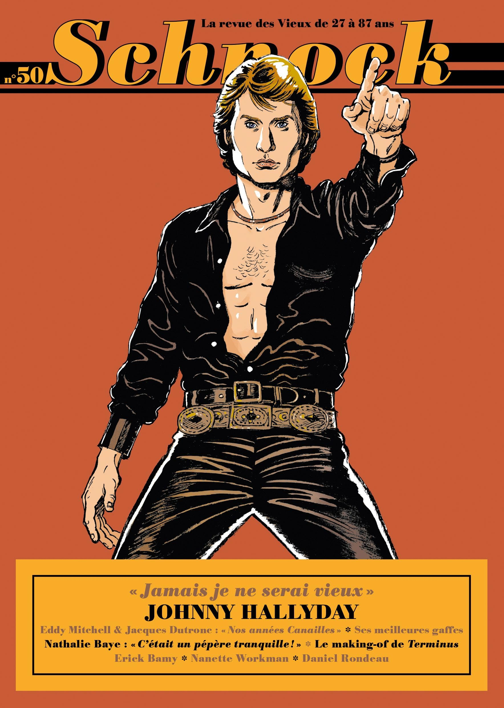 Schnock, n° 50. Johnny Hallyday