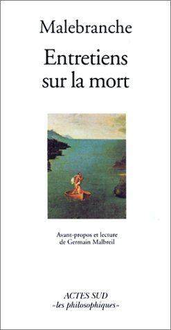 Entretiens sur la mort