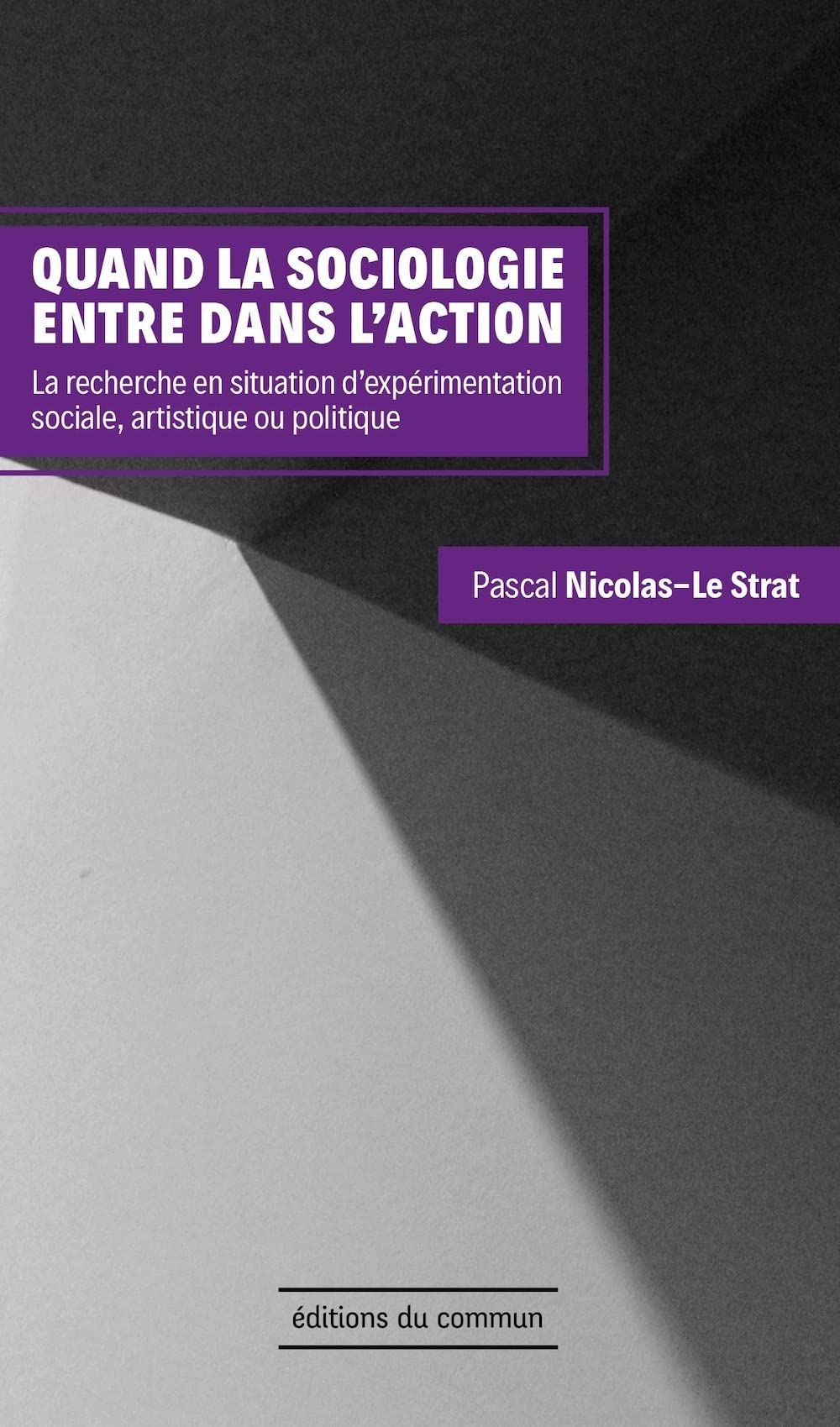 Quand la sociologie entre dans l'action : la recherche en situation d'expérimentation sociale, artis