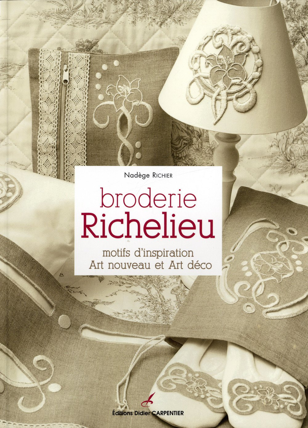 Broderie Richelieu : motifs d'inspiration Art nouveau et Art déco