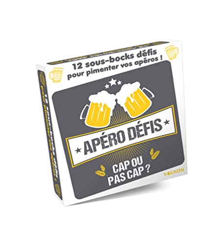 Apéro défis : cap ou pas cap ? : 12 sous-bocks défis pour pimenter vos apéros !