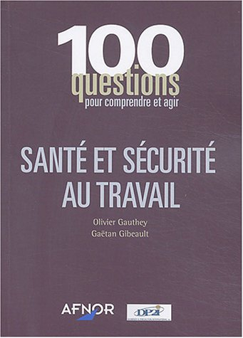 Santé et sécurité au travail