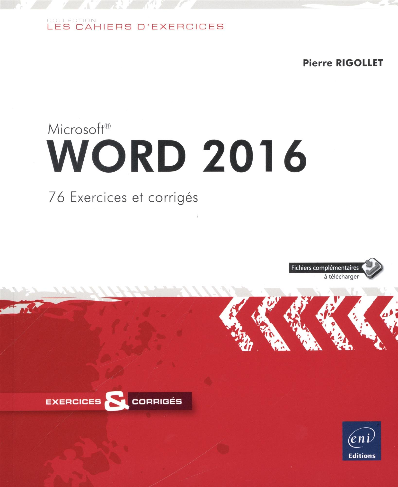 Word 2016 : exercices et corrigés