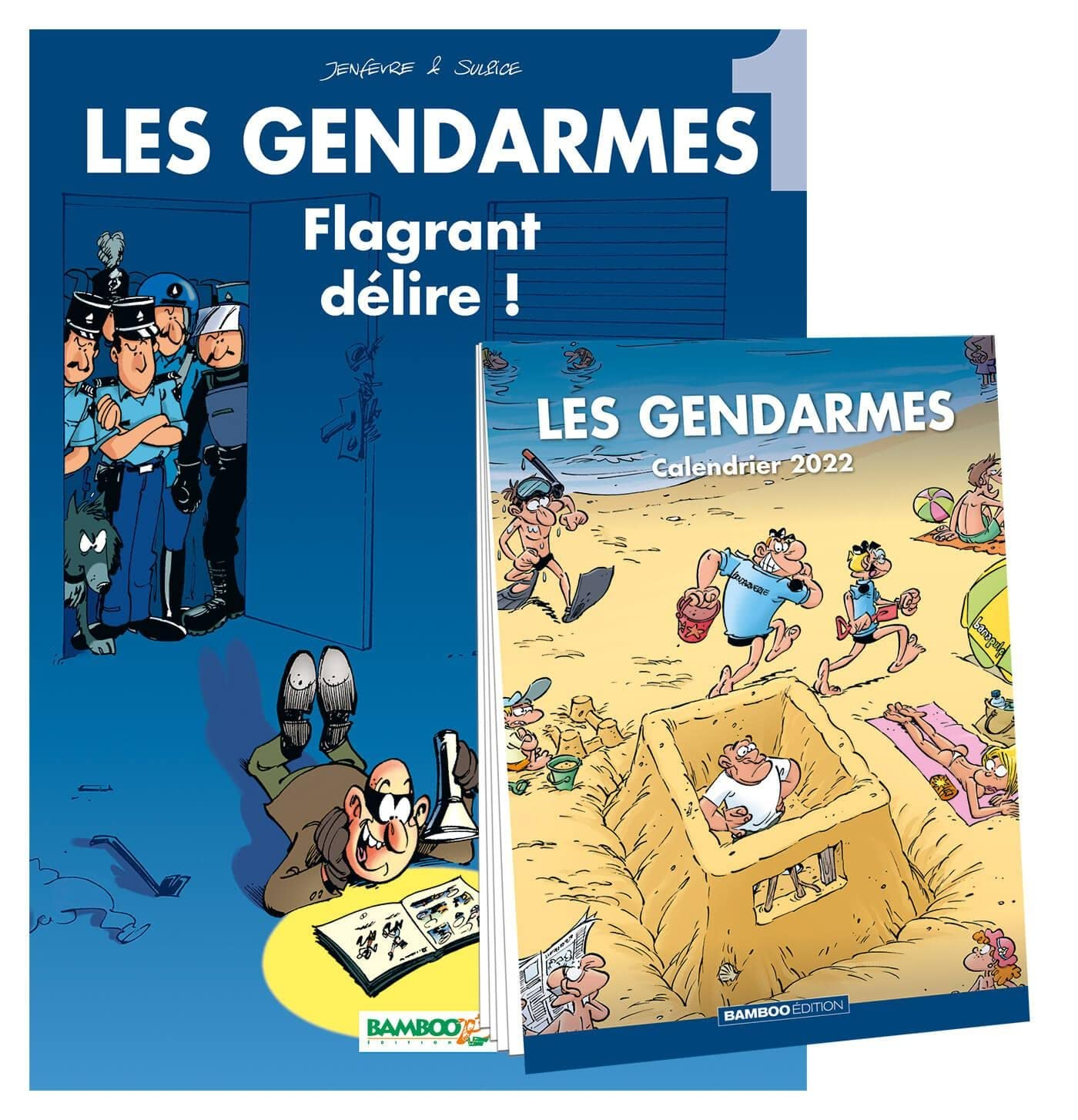 Les gendarmes : pack tome 1 + calendrier 2022