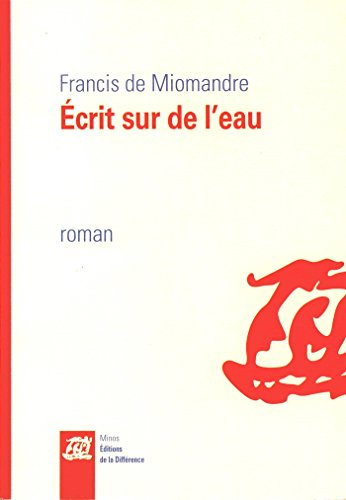 Ecrit sur de l'eau