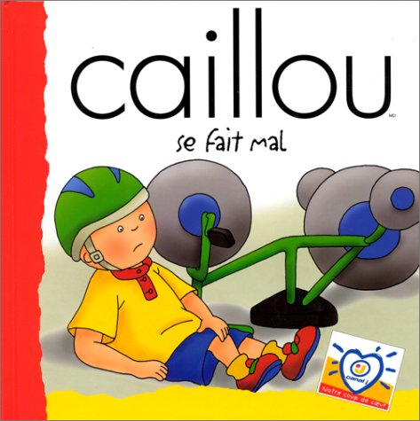 caillou se fait mal