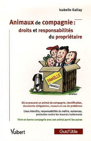 Animaux de compagnie : droits et responsabilités du propriétaire : où se procurer un animal de compa