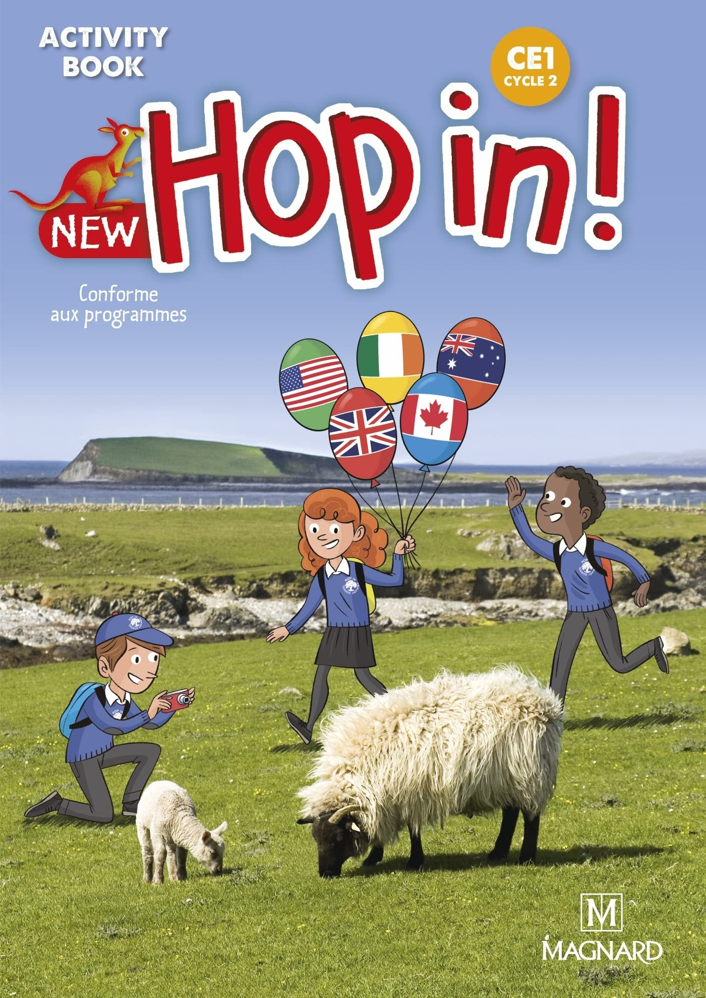 New hop in ! CE1, cycle 2 : activity book : conforme aux programmes