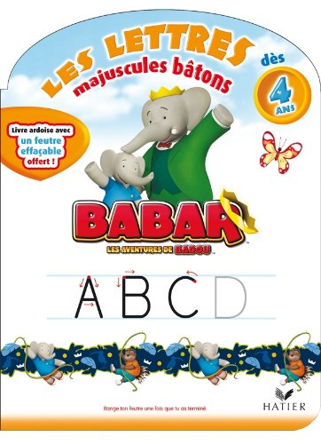Les lettres majuscules bâtons