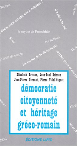 démocratie, citoyenneté et héritage gréco-romain
