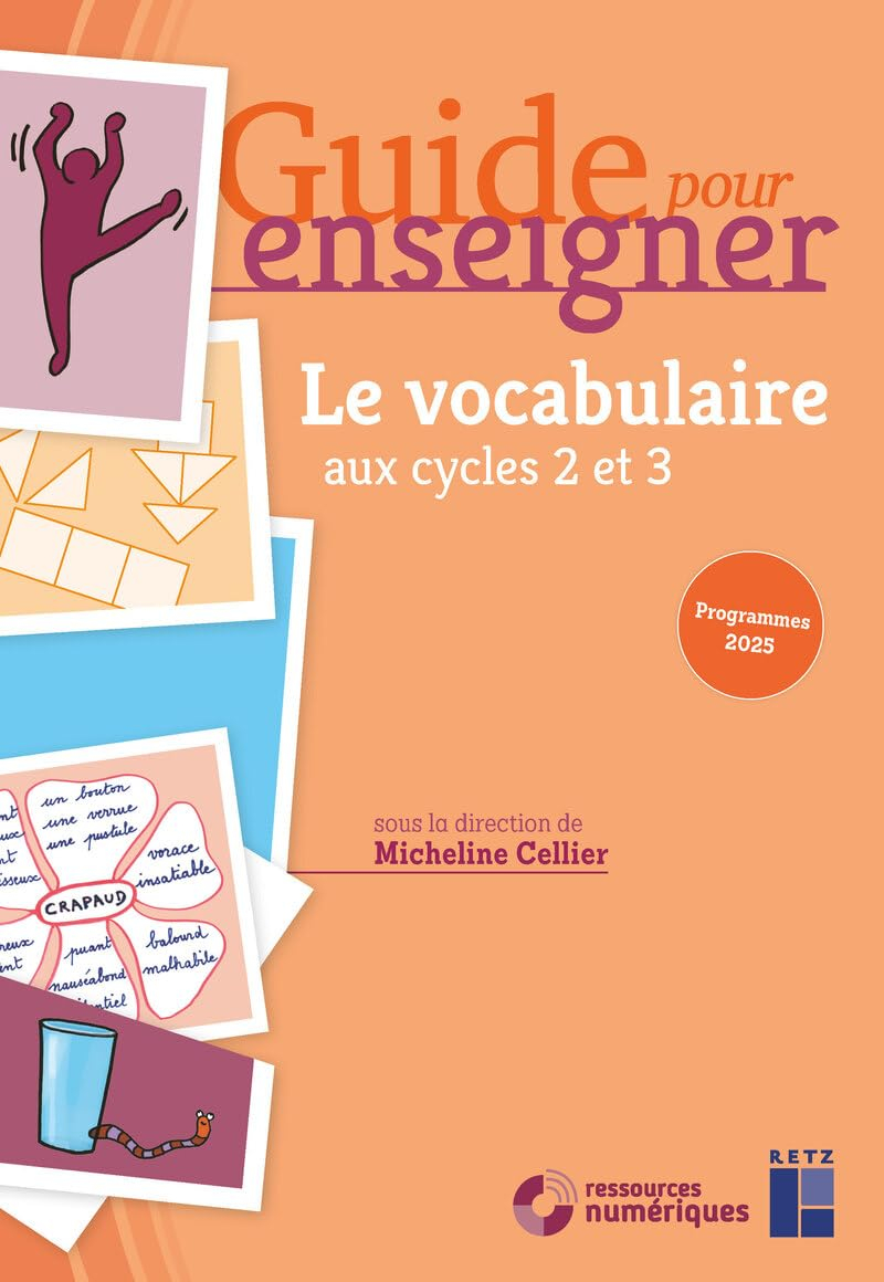 Le vocabulaire aux cycles 2 et 3 : programmes 2025