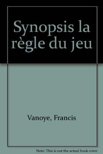 Règle du jeu : jean renoir synopsis 1 1989