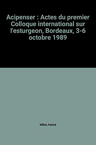Acipenser : actes