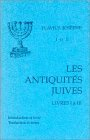 Les Antiquités juives. Vol. 1. Livres I à III