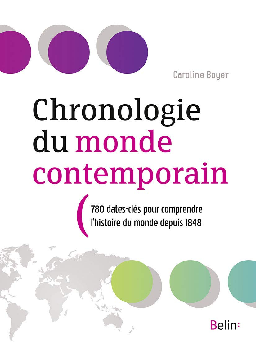 Chronologie du monde contemporain : 780 dates-clés pour comprendre l'histoire du monde depuis 1848