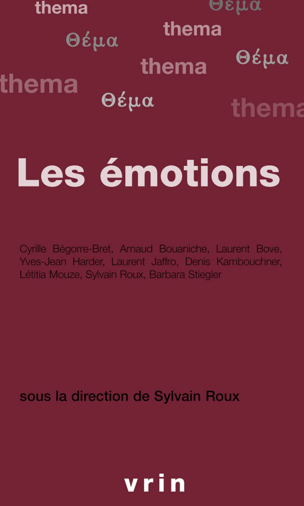 Les émotions