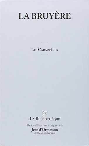 Les caractères
