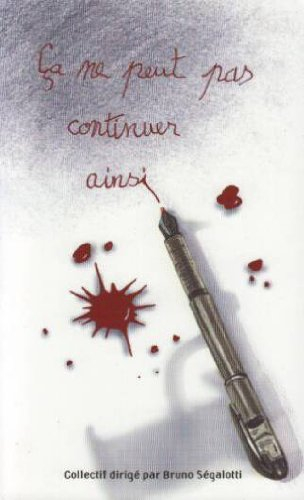 Ça ne peut pas continuer ainsi