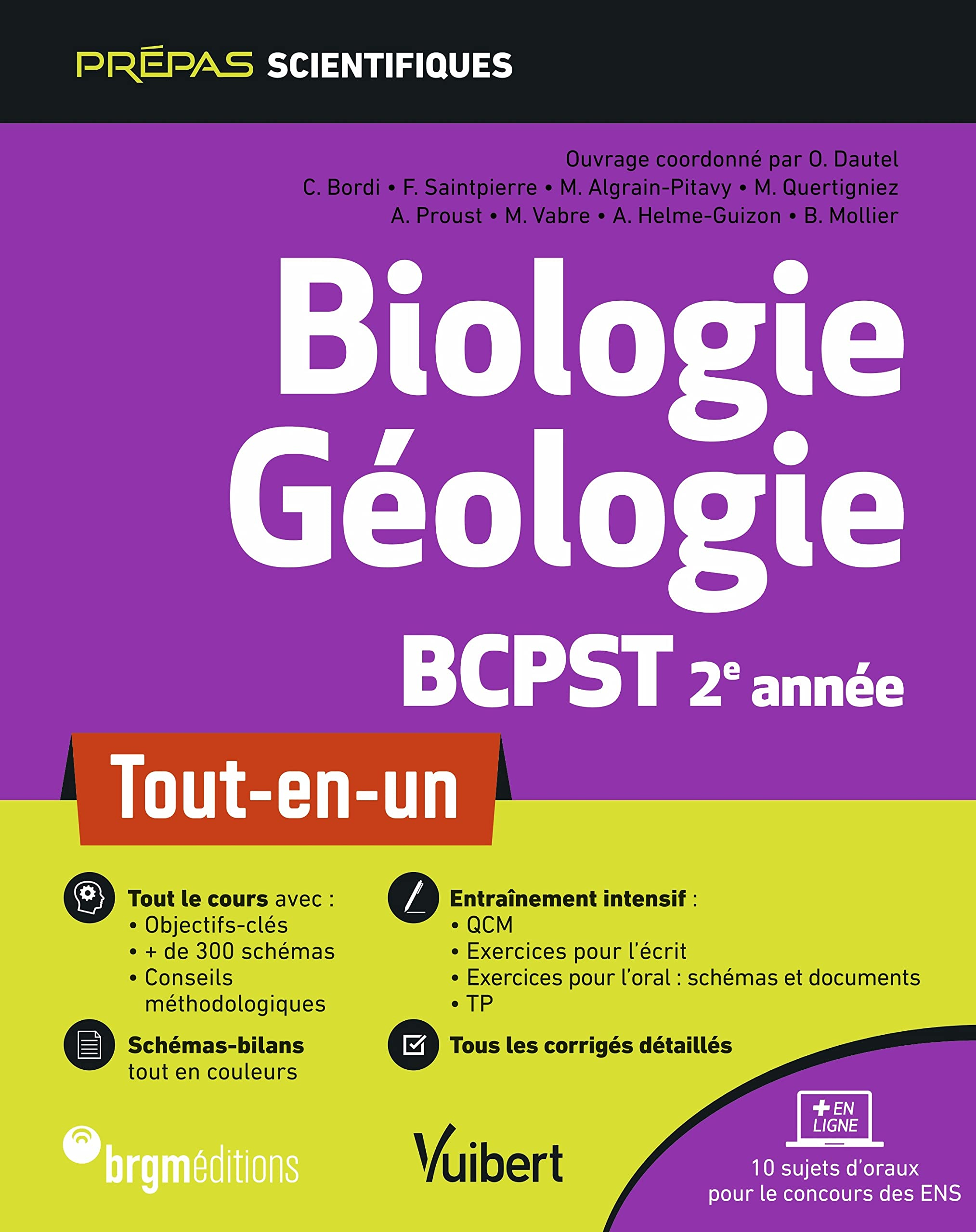 Biologie-Géologie BCPST 2e année: Tout-en-un