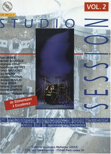Alain Bemer/Michael Boudoux/Stephane Cedat et Al: Studio Session (Volume 2) +CD