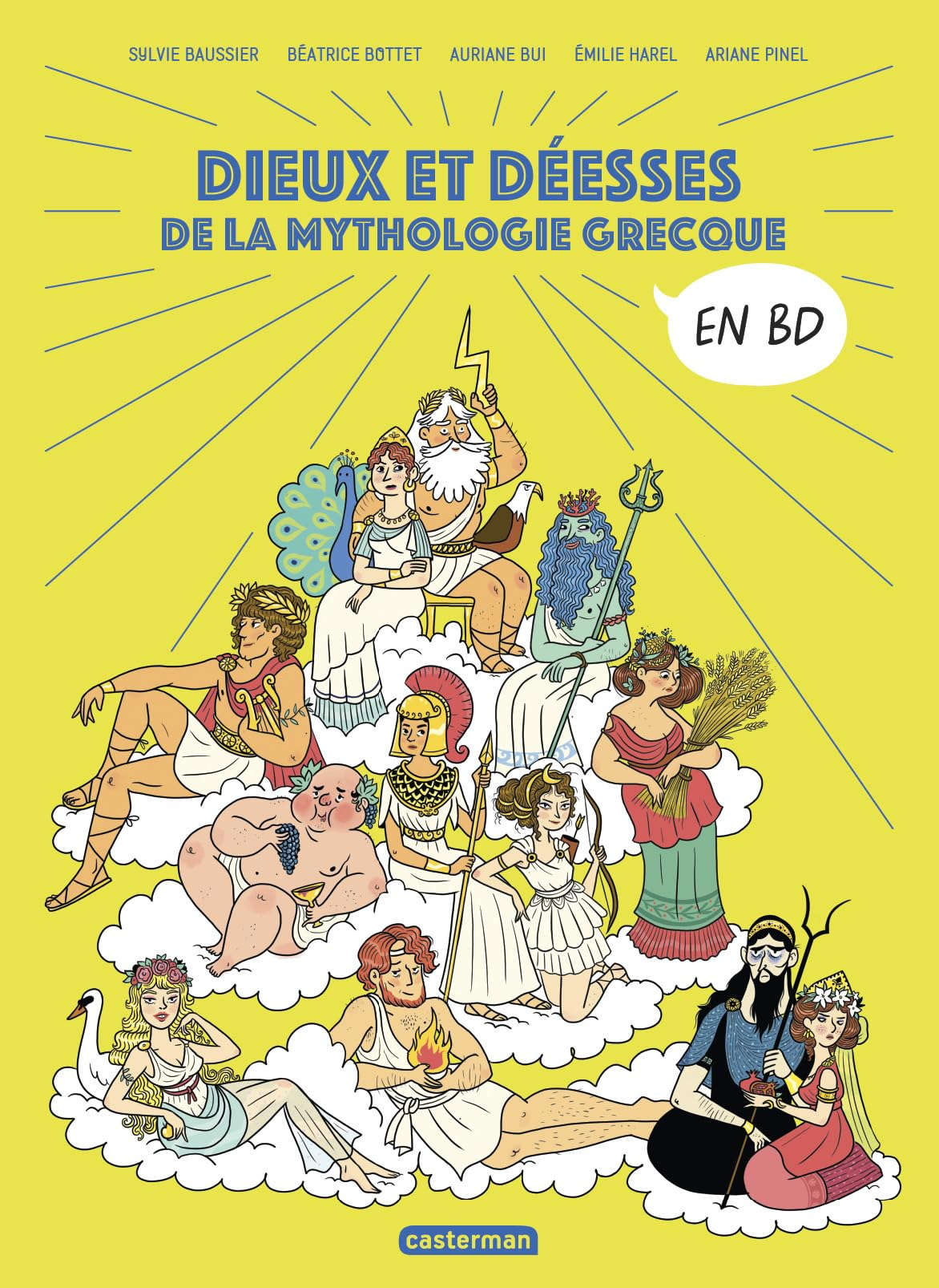La mythologie en BD. Dieux et déesses de la mythologie grecque en BD