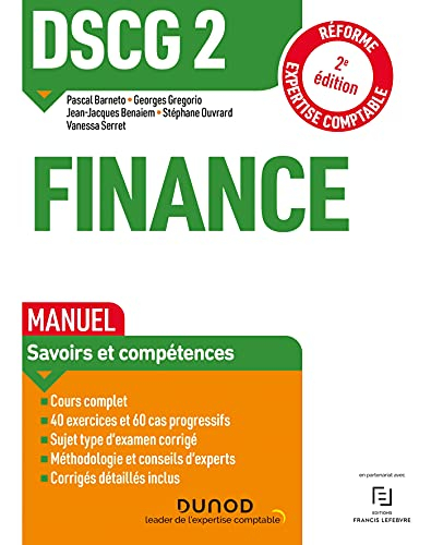 DSCG 2, finance : manuel : réforme expertise comptable