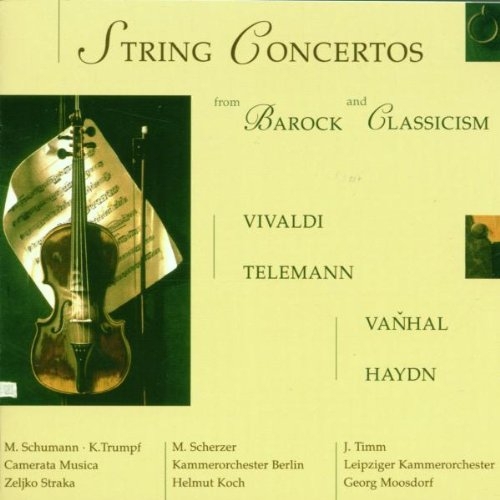 concertos pour cordes des epoques baroque et classique [import belge]