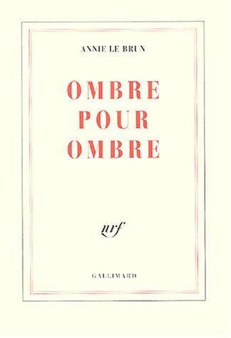 Ombre pour ombre