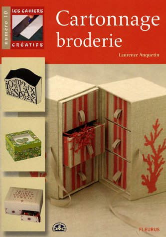 Cartonnage : broderie