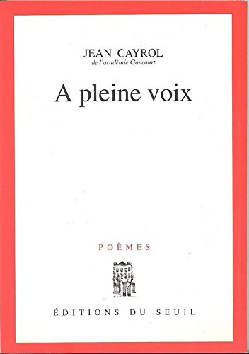 A pleine voix
