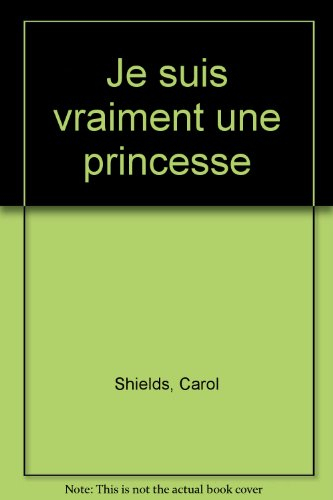 Je suis vraiment une princesse