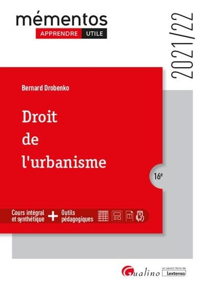 Droit de l'urbanisme : 2021-2022