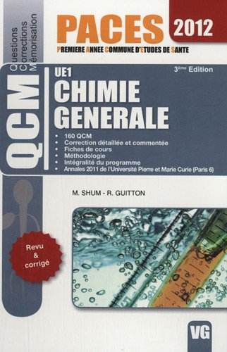 Chimie générale UE1
